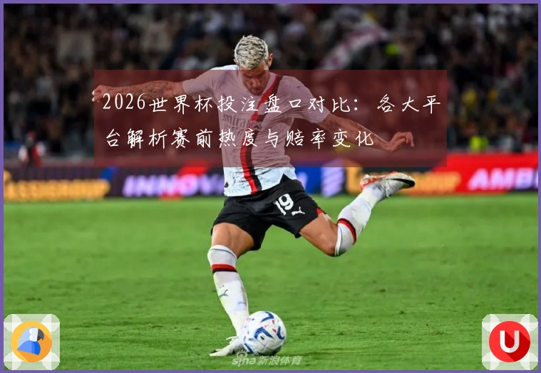 2026世界杯投注盘口对比：各大平台解析赛前热度与赔率变化