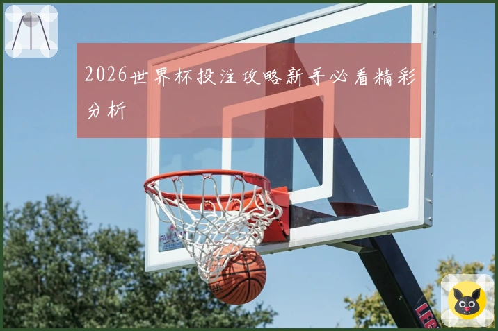 2026世界杯投注攻略新手必看精彩分析